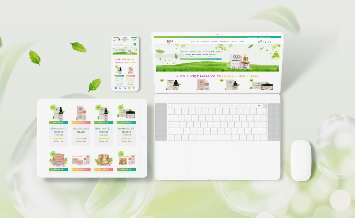 Minh họa chủ đề: dịch vụ thiết kế website trọn gói