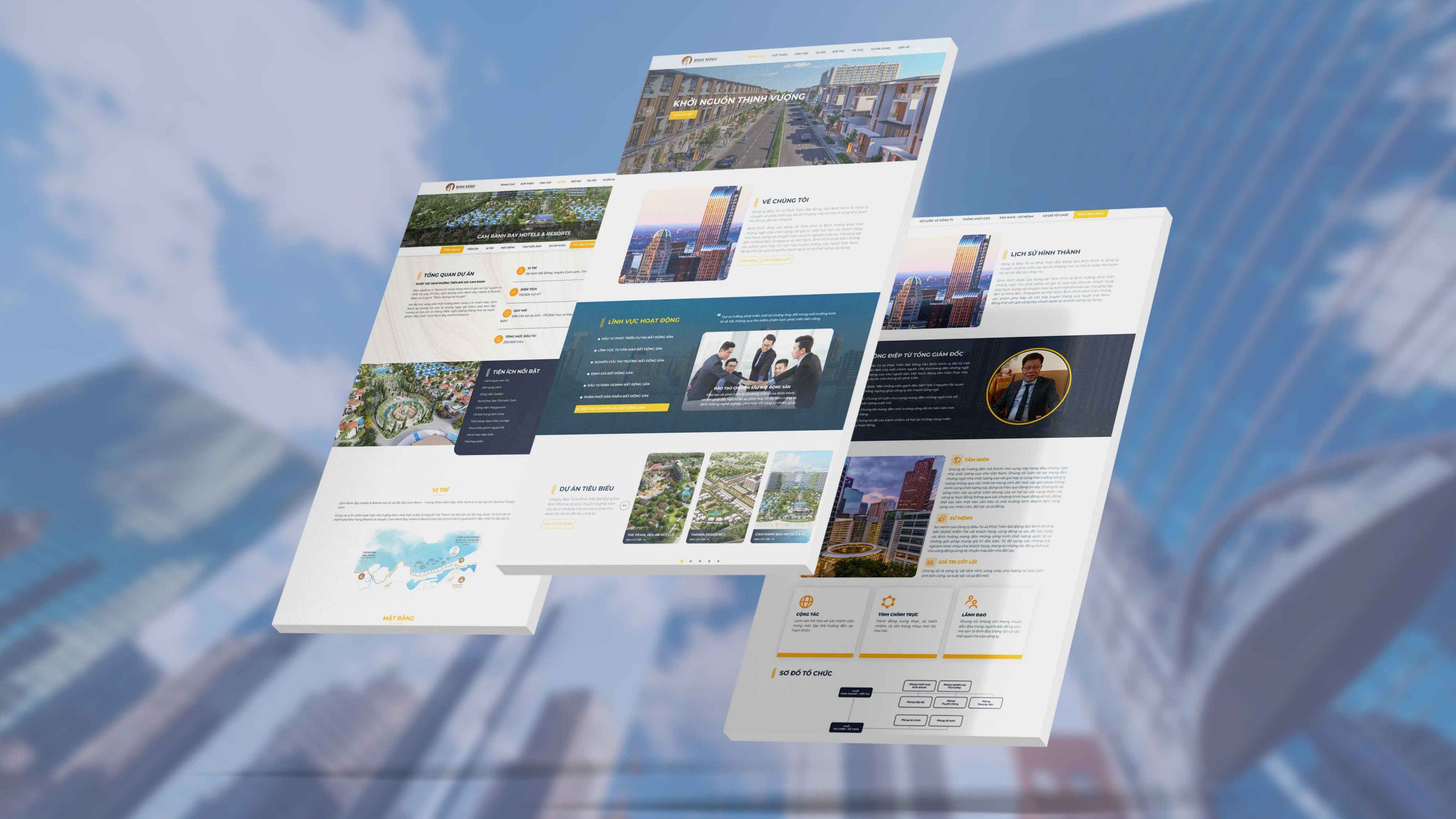Minh họa chủ đề: thiết kế website bằng AI cho nhà hàng tại Vinh