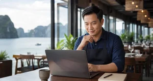 Thiết kế website nhà hàng tại Hạ Long với luồng đặt bàn trực tuyến